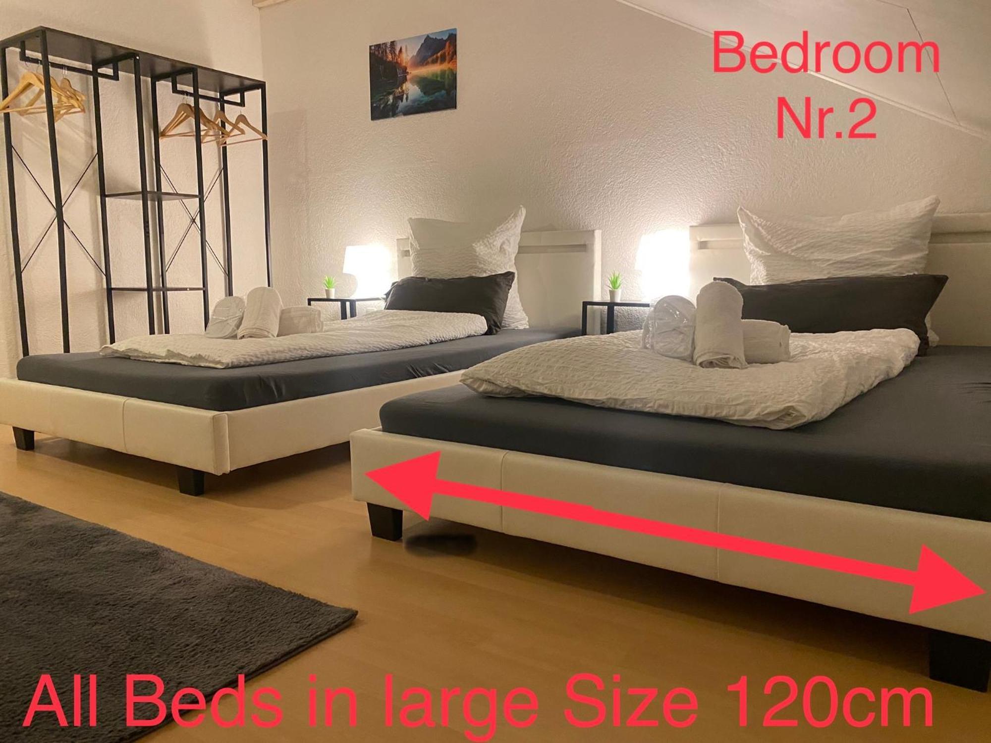Deluxe Business Suite Mit Netflix Premium & Parkplatz, Zentral Zu Audi & Schwarz Gruppe With 2 Bedrooms บาดฟีดริชส์ฮัลล์ ภายนอก รูปภาพ